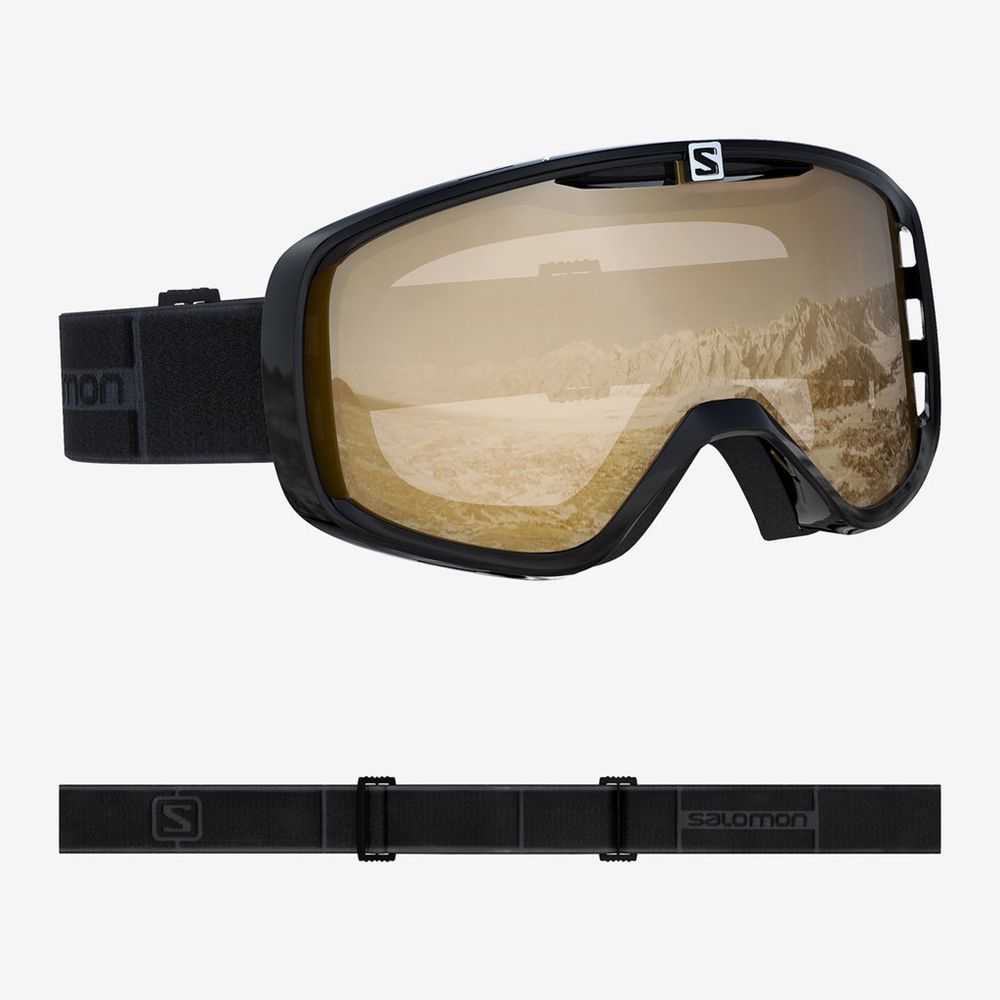 SALOMON AKSIUM OTG BLACK Philippines - Men's Goggles - Khaki | 431276-KNJ